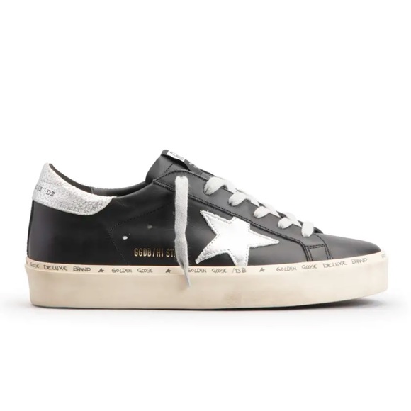 Golden Goose Shoes - Golden Goose Hi Star Leather Low-Top Sneakers